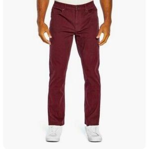 Buckle Men’s 40x30 5 Pocket Burgundy Pants NWT